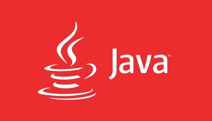 Banner com logo do Java (Linguagem de programação)